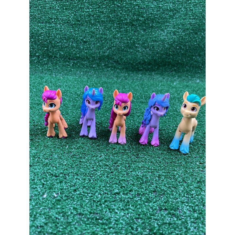 My Little Pony A New Generation Lot Of 5 Figurines See Pictures‎